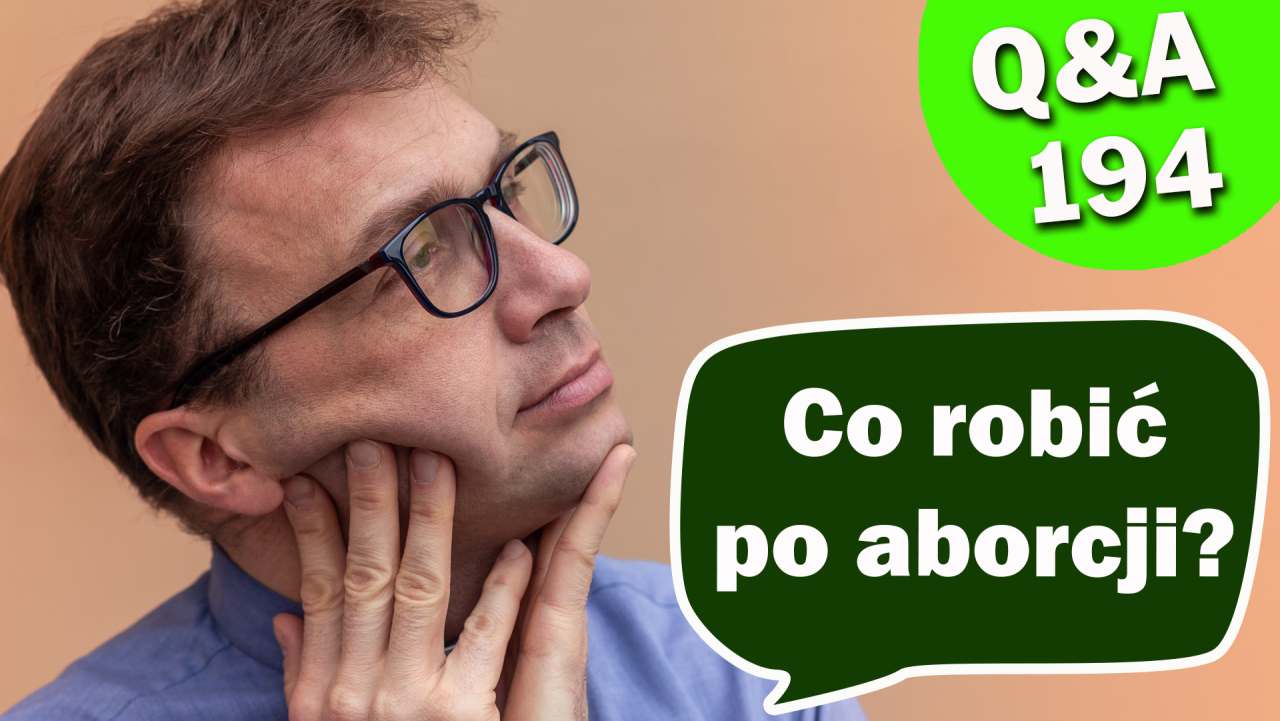 Co robić po aborcji?